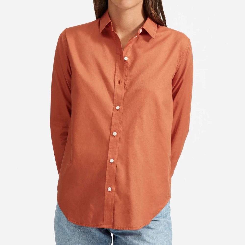 COPY - Everlane Silky Cotton Relaxed Shirt
